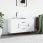 White engineered wood sideboard 100x36x60 cm by vidaXL, Sideboards - Ref: Foro24-828164, Price: 92,79 €, Discount: %