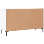 Aparador de madera de ingeniería blanco 100x36x60 cm de vidaXL, Aparadores - Ref: Foro24-828172, Precio: 99,11 €, Descuento: %