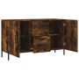 Aparador madera de ingeniería roble ahumado 100x36x60 cm de vidaXL, Aparadores - Ref: Foro24-828185, Precio: 79,91 €, Descuen...