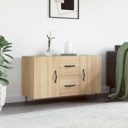 Sonoma Oak Engineered Wood Sideboard 100x36x60 cm by vidaXL, Sideboards - Ref: Foro24-828167, Price: 82,99 €, Discount: %