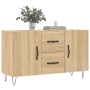 Aparador de madera de ingeniería roble Sonoma 100x36x60 cm de vidaXL, Aparadores - Ref: Foro24-828167, Precio: 82,69 €, Descu...