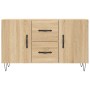 Aparador de madera de ingeniería roble Sonoma 100x36x60 cm de vidaXL, Aparadores - Ref: Foro24-828167, Precio: 82,69 €, Descu...