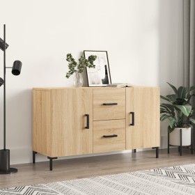 Sonoma Oak Engineered Wood Sideboard 100x36x60 cm by vidaXL, Sideboards - Ref: Foro24-828175, Price: 87,99 €, Discount: %