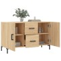 Aparador de madera de ingeniería roble Sonoma 100x36x60 cm de vidaXL, Aparadores - Ref: Foro24-828175, Precio: 87,16 €, Descu...