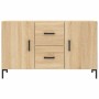 Aparador de madera de ingeniería roble Sonoma 100x36x60 cm de vidaXL, Aparadores - Ref: Foro24-828175, Precio: 87,16 €, Descu...