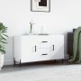 White engineered wood sideboard 100x36x60 cm by vidaXL, Sideboards - Ref: Foro24-828180, Price: 85,75 €, Discount: %