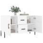 White engineered wood sideboard 100x36x60 cm by vidaXL, Sideboards - Ref: Foro24-828180, Price: 85,75 €, Discount: %