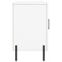 White engineered wood sideboard 100x36x60 cm by vidaXL, Sideboards - Ref: Foro24-828180, Price: 85,75 €, Discount: %