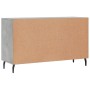 Aparador de madera de ingeniería gris hormigón 100x36x60 cm de vidaXL, Aparadores - Ref: Foro24-828192, Precio: 104,53 €, Des...