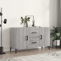 Sonoma graues Sideboard aus Holzwerkstoff, 100 x 36 x 60 cm von vidaXL, Sideboards - Ref: Foro24-828178, Preis: 91,90 €, Raba...