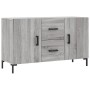 Aparador de madera de ingeniería gris Sonoma 100x36x60 cm de vidaXL, Aparadores - Ref: Foro24-828178, Precio: 91,90 €, Descue...