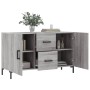 Aparador de madera de ingeniería gris Sonoma 100x36x60 cm de vidaXL, Aparadores - Ref: Foro24-828178, Precio: 91,90 €, Descue...