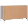 Aparador de madera de ingeniería gris Sonoma 100x36x60 cm de vidaXL, Aparadores - Ref: Foro24-828178, Precio: 91,90 €, Descue...