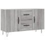 Aparador de madera de ingeniería gris Sonoma 100x36x60 cm de vidaXL, Aparadores - Ref: Foro24-828170, Precio: 94,77 €, Descue...