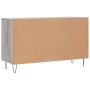 Aparador de madera de ingeniería gris Sonoma 100x36x60 cm de vidaXL, Aparadores - Ref: Foro24-828170, Precio: 94,77 €, Descue...