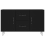 Black engineered wood sideboard 100x36x60 cm by vidaXL, Sideboards - Ref: Foro24-828165, Price: 92,79 €, Discount: %