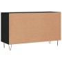 Black engineered wood sideboard 100x36x60 cm by vidaXL, Sideboards - Ref: Foro24-828165, Price: 92,79 €, Discount: %