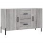 Aparador de madera de ingeniería gris Sonoma 100x36x60 cm de vidaXL, Aparadores - Ref: Foro24-828186, Precio: 81,07 €, Descue...