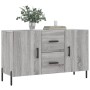 Aparador de madera de ingeniería gris Sonoma 100x36x60 cm de vidaXL, Aparadores - Ref: Foro24-828186, Precio: 81,07 €, Descue...