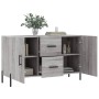 Aparador de madera de ingeniería gris Sonoma 100x36x60 cm de vidaXL, Aparadores - Ref: Foro24-828186, Precio: 81,07 €, Descue...