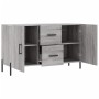 Aparador de madera de ingeniería gris Sonoma 100x36x60 cm de vidaXL, Aparadores - Ref: Foro24-828186, Precio: 81,07 €, Descue...