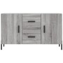 Sonoma gray engineered wood sideboard 100x36x60 cm by vidaXL, Sideboards - Ref: Foro24-828186, Price: 81,07 €, Discount: %