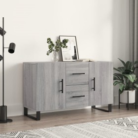 Sonoma gray engineered wood sideboard 100x36x60 cm by vidaXL, Sideboards - Ref: Foro24-828202, Price: 113,99 €, Discount: %