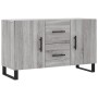 Aparador de madera de ingeniería gris Sonoma 100x36x60 cm de vidaXL, Aparadores - Ref: Foro24-828202, Precio: 113,92 €, Descu...