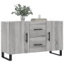 Aparador de madera de ingeniería gris Sonoma 100x36x60 cm de vidaXL, Aparadores - Ref: Foro24-828202, Precio: 113,92 €, Descu...