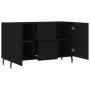 Black engineered wood sideboard 100x36x60 cm by vidaXL, Sideboards - Ref: Foro24-828189, Price: 103,35 €, Discount: %