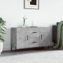 Concrete gray engineered wood sideboard 100x36x60 cm by vidaXL, Sideboards - Ref: Foro24-828184, Price: 98,28 €, Discount: %