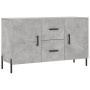 Betongraues Sideboard aus Holzwerkstoff, 100 x 36 x 60 cm von vidaXL, Sideboards - Ref: Foro24-828184, Preis: 98,28 €, Rabatt: %