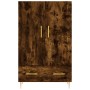 Aparador alto madera de ingeniería roble ahumado 69,5x31x115 cm de vidaXL, Aparadores - Ref: Foro24-828225, Precio: 83,32 €, ...