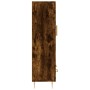 Aparador alto madera de ingeniería roble ahumado 69,5x31x115 cm de vidaXL, Aparadores - Ref: Foro24-828225, Precio: 83,99 €, ...