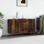 Sideboard aus Holzwerkstoff Räuchereiche 100x36x60 cm von vidaXL, Sideboards - Ref: Foro24-828169, Preis: 82,46 €, Rabatt: %