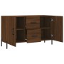 Aparador de madera de ingeniería roble marrón 100x36x60 cm de vidaXL, Aparadores - Ref: Foro24-828187, Precio: 81,00 €, Descu...