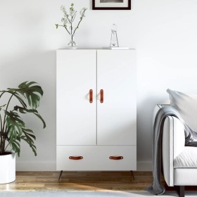 High white engineered wood sideboard 69.5x31x115 cm by vidaXL, Sideboards - Ref: Foro24-828204, Price: 85,99 €, Discount: %