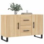 Aparador de madera de ingeniería roble Sonoma 100x36x60 cm de vidaXL, Aparadores - Ref: Foro24-828199, Precio: 109,99 €, Desc...