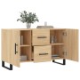 Aparador de madera de ingeniería roble Sonoma 100x36x60 cm de vidaXL, Aparadores - Ref: Foro24-828199, Precio: 109,99 €, Desc...