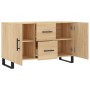 Aparador de madera de ingeniería roble Sonoma 100x36x60 cm de vidaXL, Aparadores - Ref: Foro24-828199, Precio: 109,99 €, Desc...