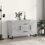 Concrete gray engineered wood sideboard 100x36x60 cm by vidaXL, Sideboards - Ref: Foro24-828200, Price: 118,92 €, Discount: %