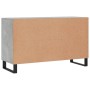 Betongraues Sideboard aus Holzwerkstoff, 100 x 36 x 60 cm von vidaXL, Sideboards - Ref: Foro24-828200, Preis: 118,92 €, Rabat...