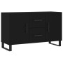 Aparador de madera de ingeniería negro 100x36x60 cm de vidaXL, Aparadores - Ref: Foro24-828197, Precio: 115,94 €, Descuento: %