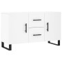 White engineered wood sideboard 100x36x60 cm by vidaXL, Sideboards - Ref: Foro24-828196, Price: 113,67 €, Discount: %