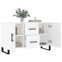 Aparador de madera de ingeniería blanco 100x36x60 cm de vidaXL, Aparadores - Ref: Foro24-828196, Precio: 107,17 €, Descuento: %