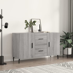 Aparador de madera de ingeniería gris Sonoma 100x36x60 cm de vidaXL, Aparadores - Ref: Foro24-828194, Precio: 108,99 €, Descu...