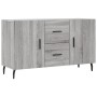 Aparador de madera de ingeniería gris Sonoma 100x36x60 cm de vidaXL, Aparadores - Ref: Foro24-828194, Precio: 107,81 €, Descu...