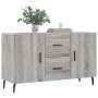 Aparador de madera de ingeniería gris Sonoma 100x36x60 cm de vidaXL, Aparadores - Ref: Foro24-828194, Precio: 107,81 €, Descu...