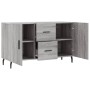 Aparador de madera de ingeniería gris Sonoma 100x36x60 cm de vidaXL, Aparadores - Ref: Foro24-828194, Precio: 107,81 €, Descu...