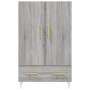 Tall Sonoma Gray Engineered Wood Sideboard 69.5x31x115 cm by vidaXL, Sideboards - Ref: Foro24-828226, Price: 71,58 €, Discoun...